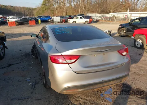2016 Chrysler 200 Lx z USA, uszkodzony, nr VIN 1C3CCCFB6GN171495